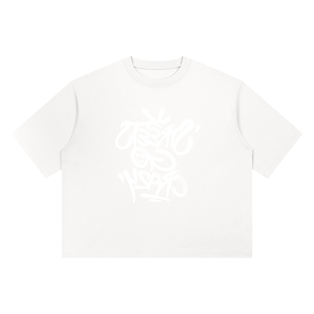 White Out_Unisex Heavyweight Boxy T-Shirt