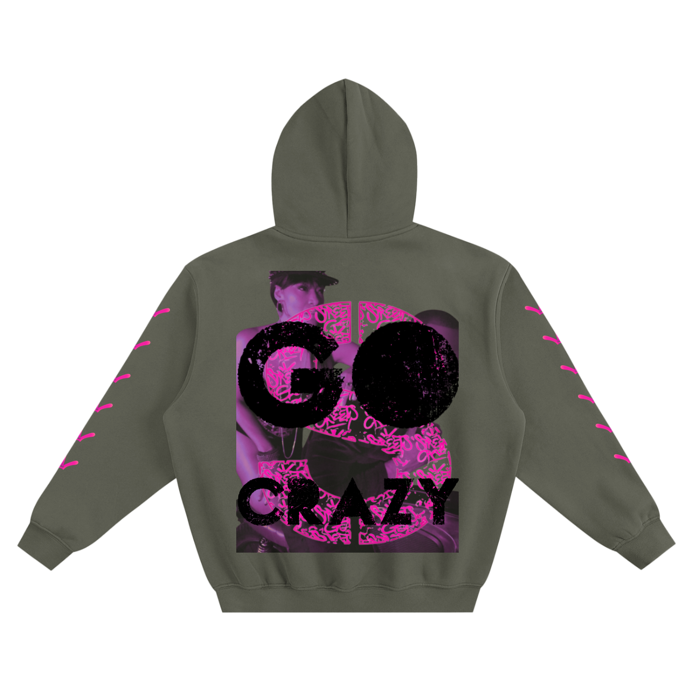 Fleeced Boxy Hoodie delete