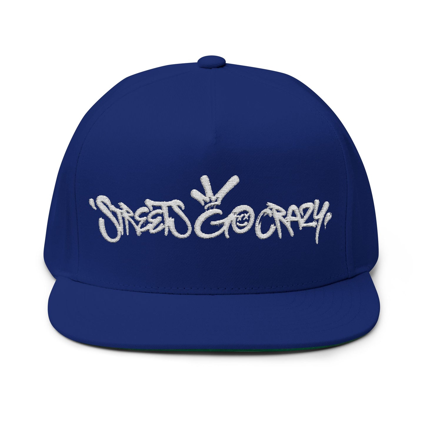 Flat Bill Cap (Embroidery)