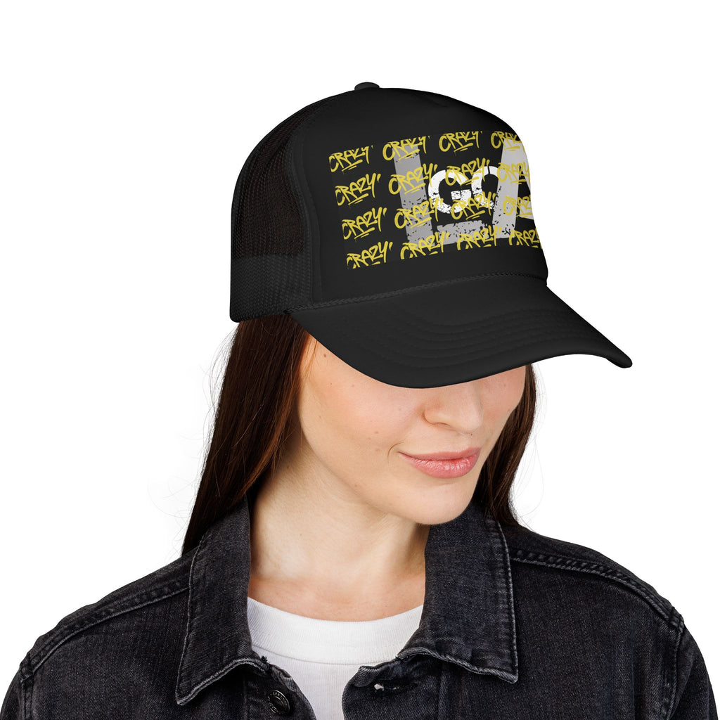 LA_Foam Trucker Hat_Black