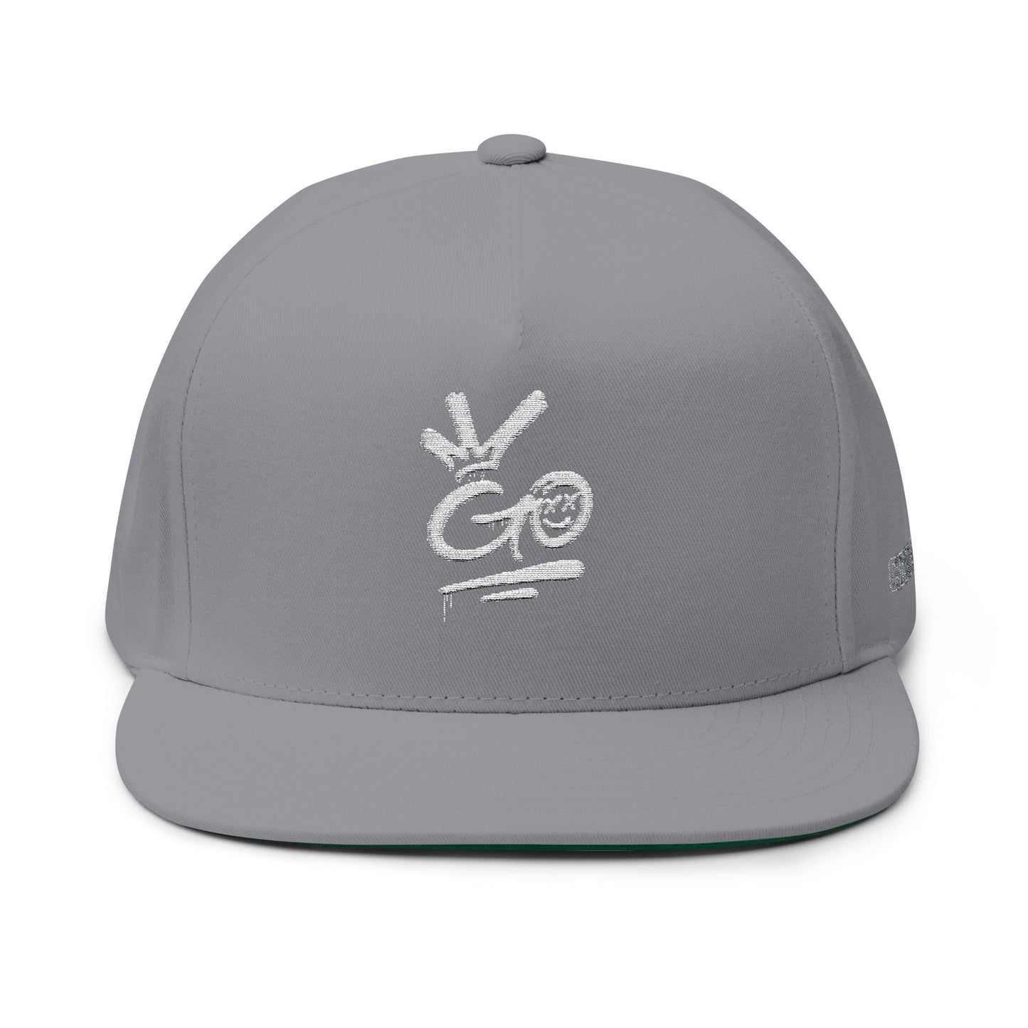 Flat Bill Cap (Embroidery)