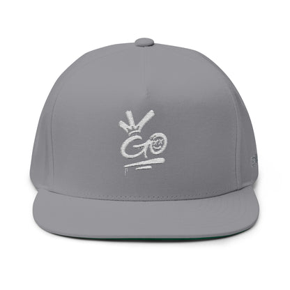 Flat Bill Cap (Embroidery)