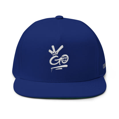 Flat Bill Cap (Embroidery)