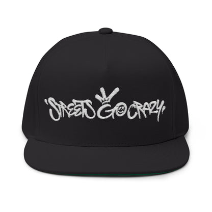 Flat Bill Cap (Embroidery)