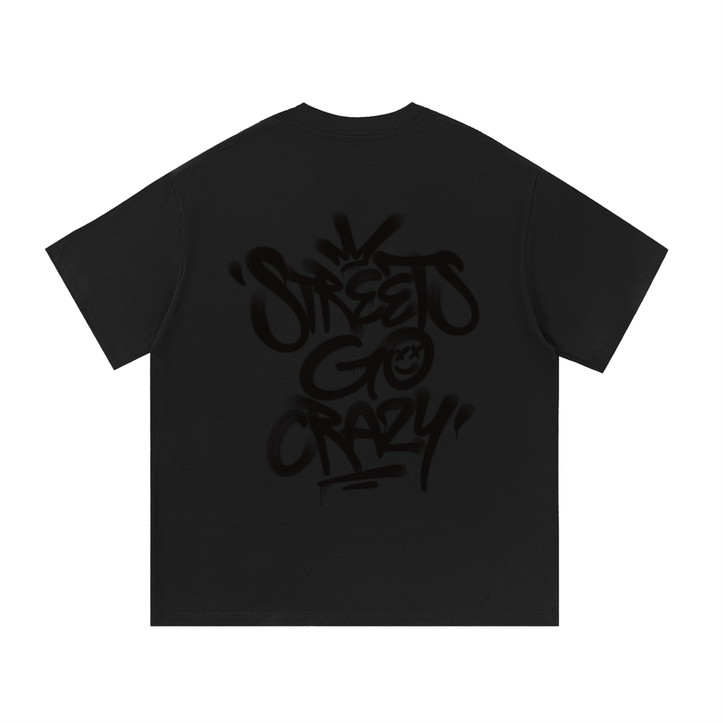 Streets Go Crazy - "Reflection"  - Black Out - Unisex Tee