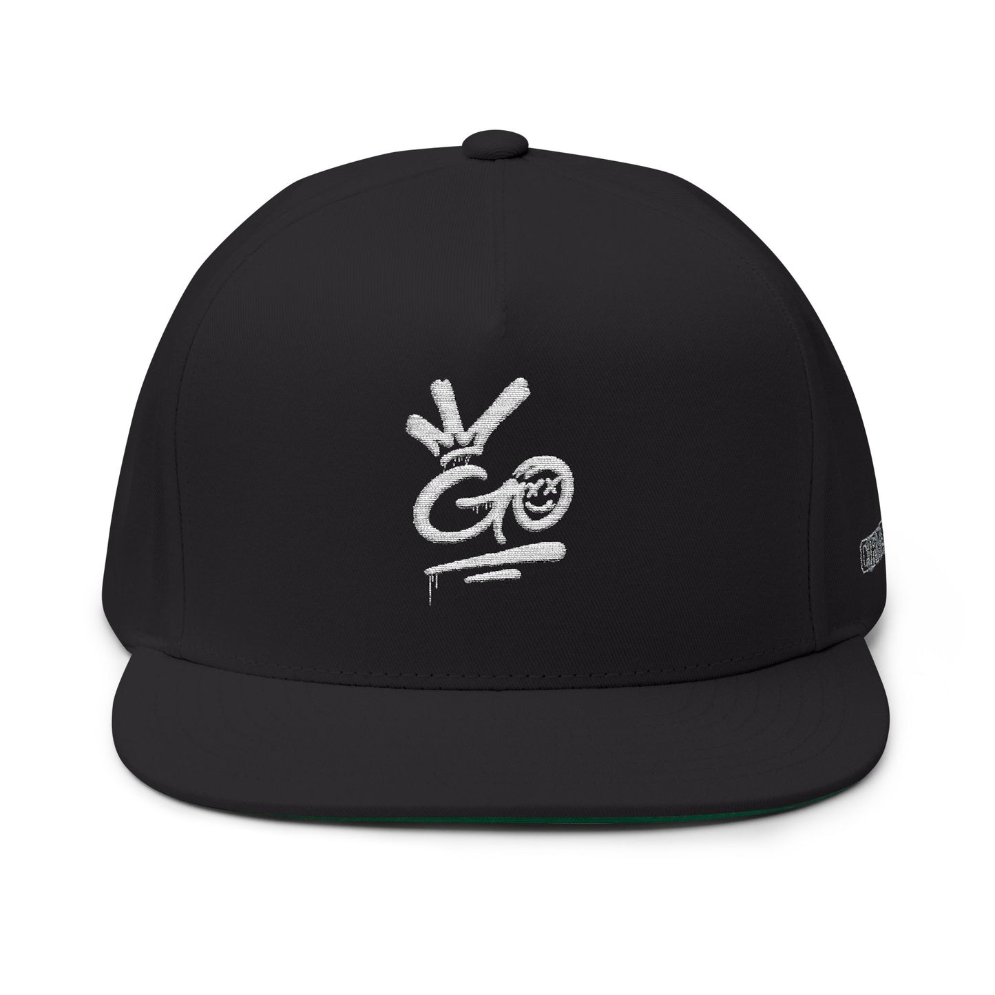 Flat Bill Cap (Embroidery)