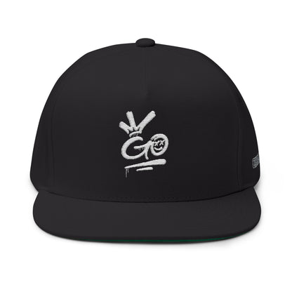 Flat Bill Cap (Embroidery)