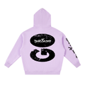 Emery -  Oversized Fleece Boxy Hoodie - Light Purple