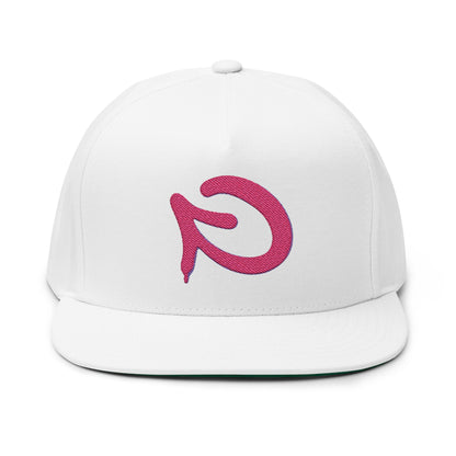 Flat Bill Cap (Embroidery)