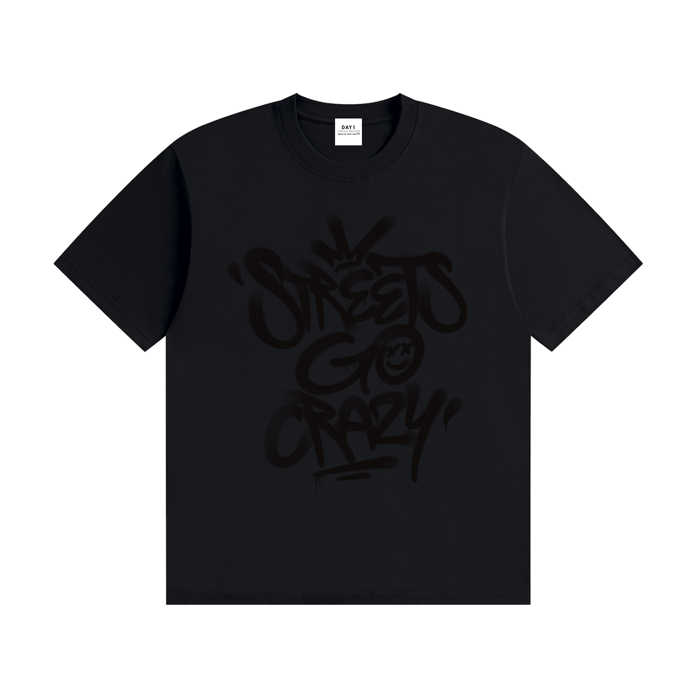 SGC_Black Out_Unisex Seamless Cotton T-Shirt