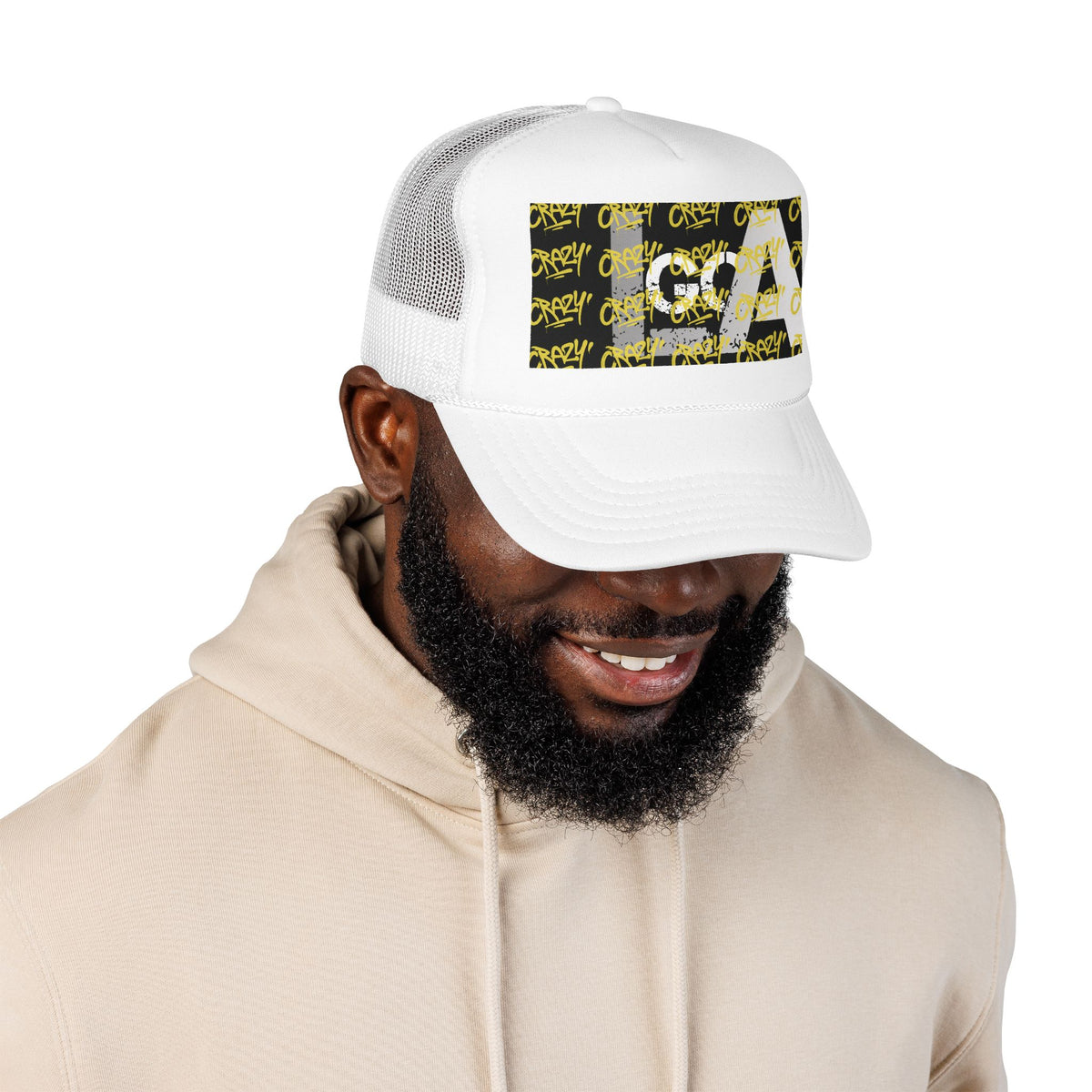 LA Foam Trucker Hat- White