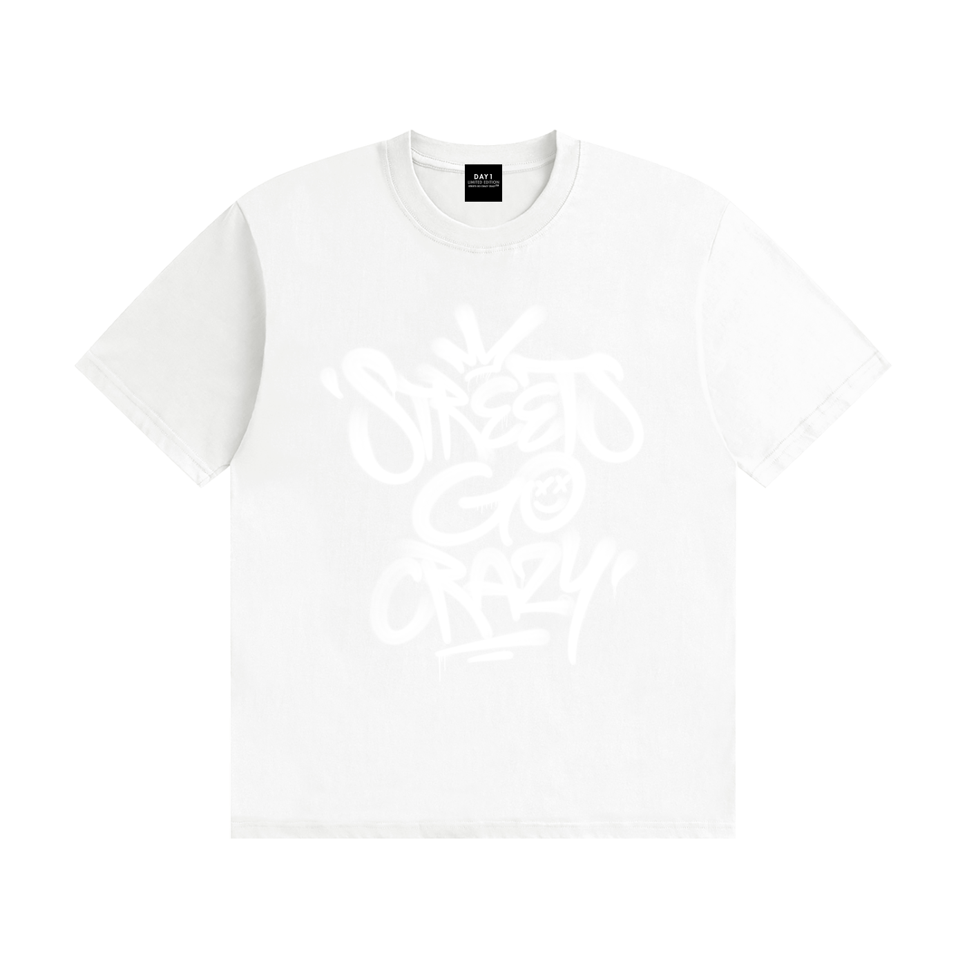 SGC_White Out_Unisex Seamless Cotton T