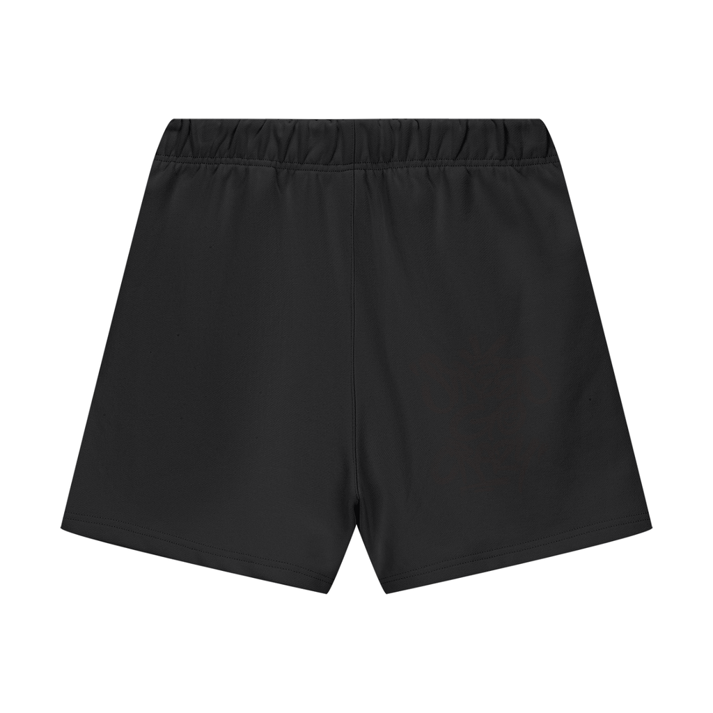 SGC Unisex Heavyweight 460G Fleece Loose Fit Shorts_Black