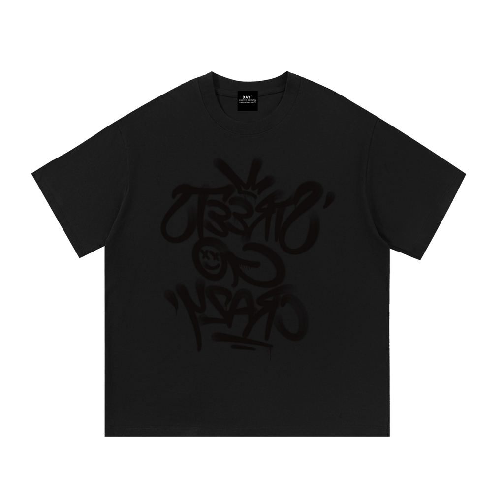 Streets Go Crazy - "Reflection"  - Black Out - Unisex Tee