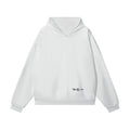 StreetsGoCrazy Heavyweight Hidden Pocket Fleece Hoodie_White