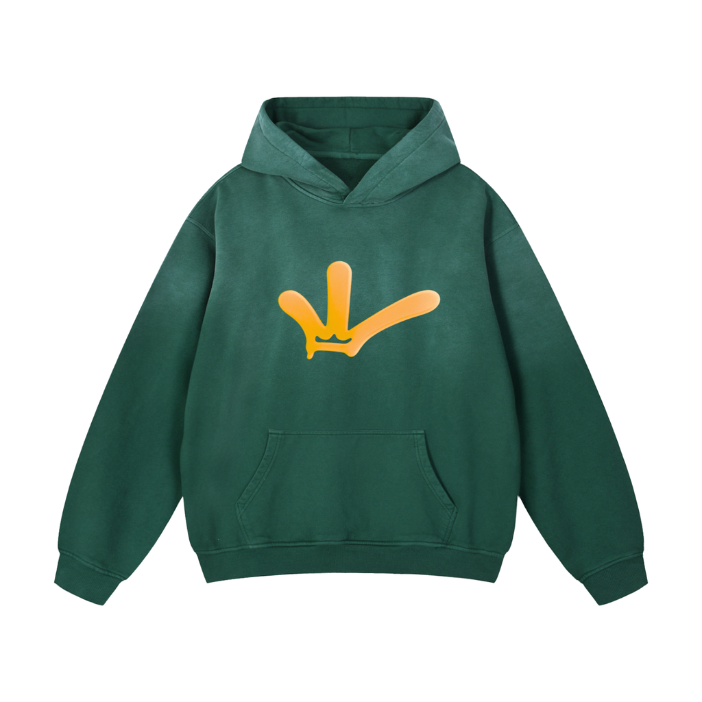 Bedford_Heavyweight Sunfade Oversized Hoodie_Green
