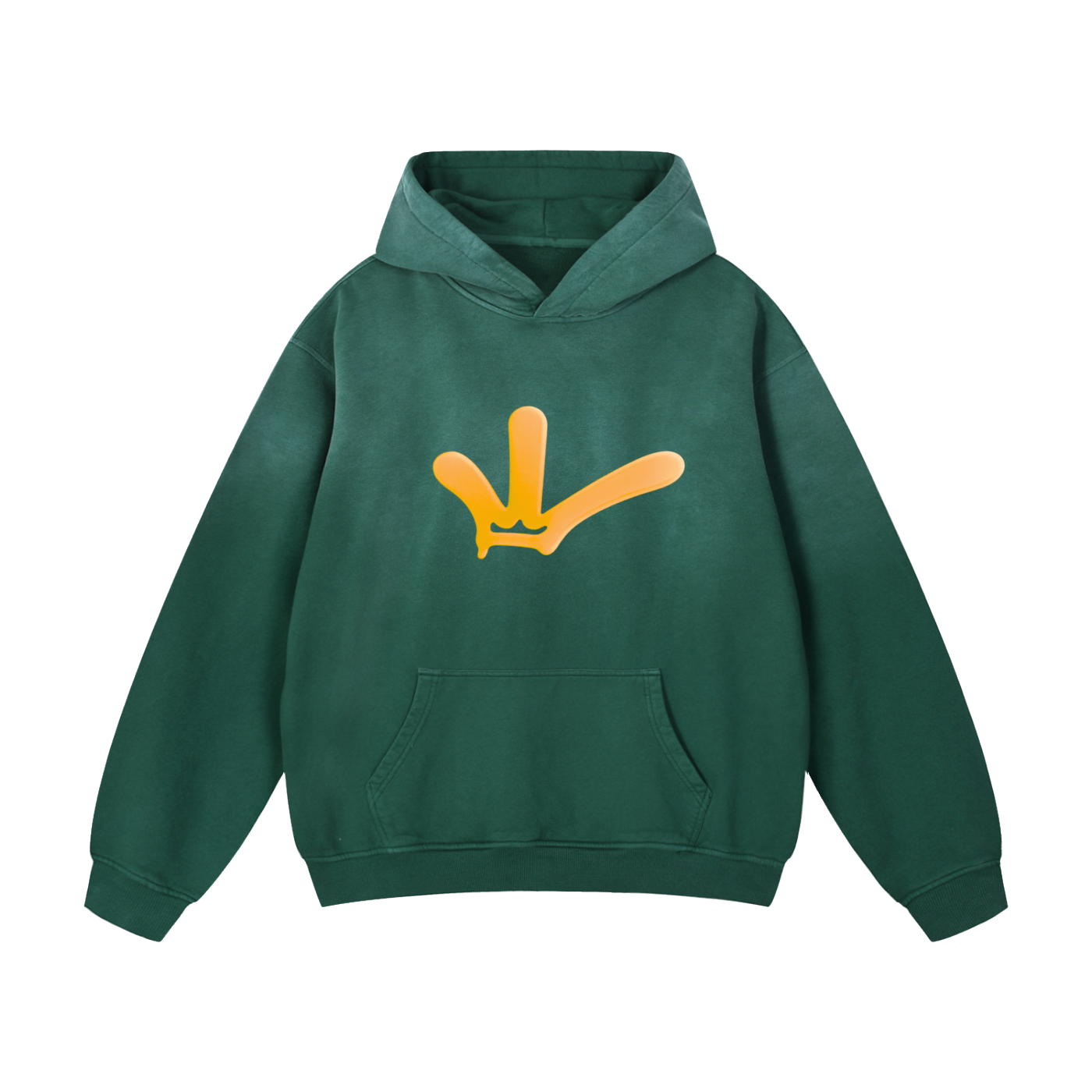 Bedford_Heavyweight Sunfade Oversized Hoodie_Green