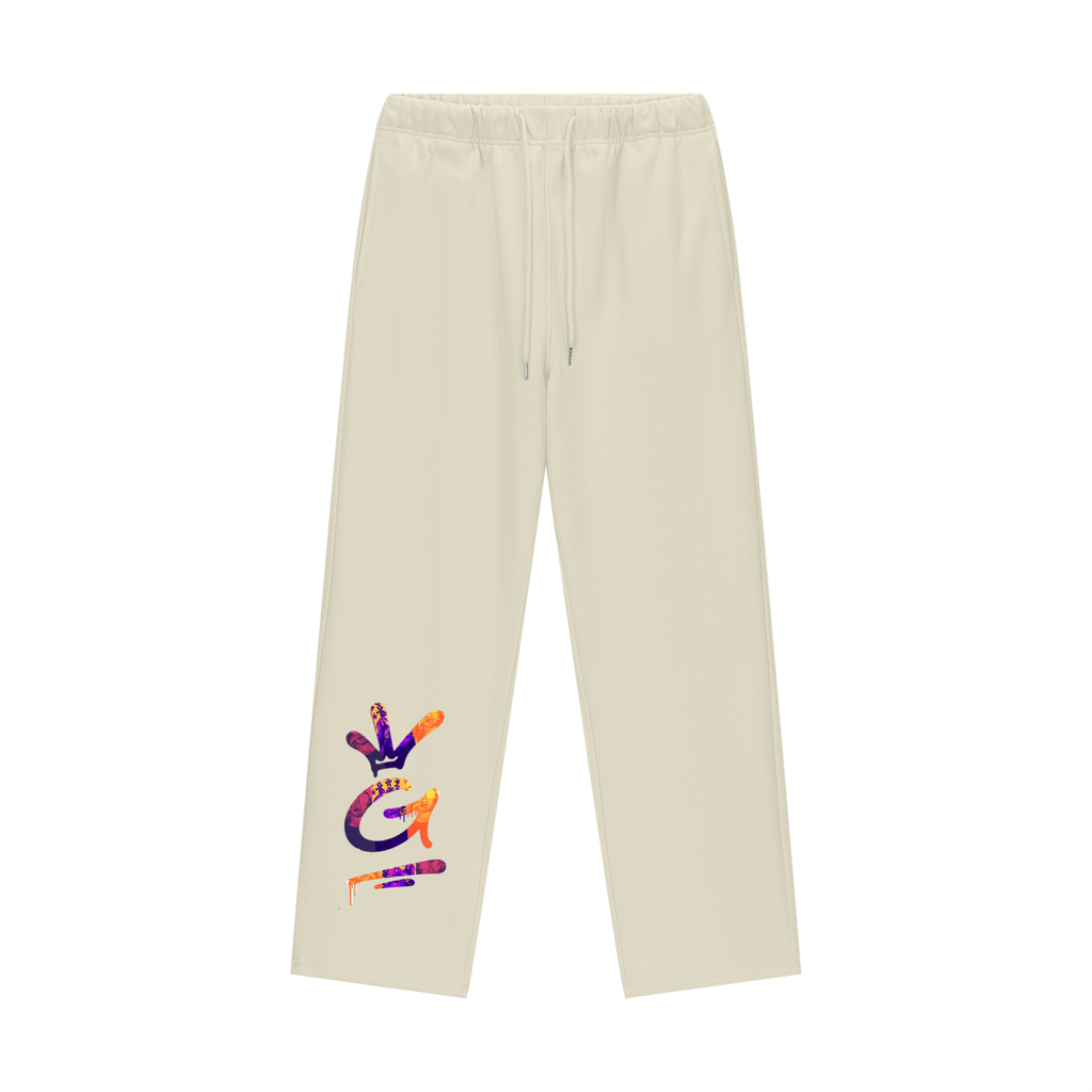 SGC - Fleece Straight Leg Pants - Bone