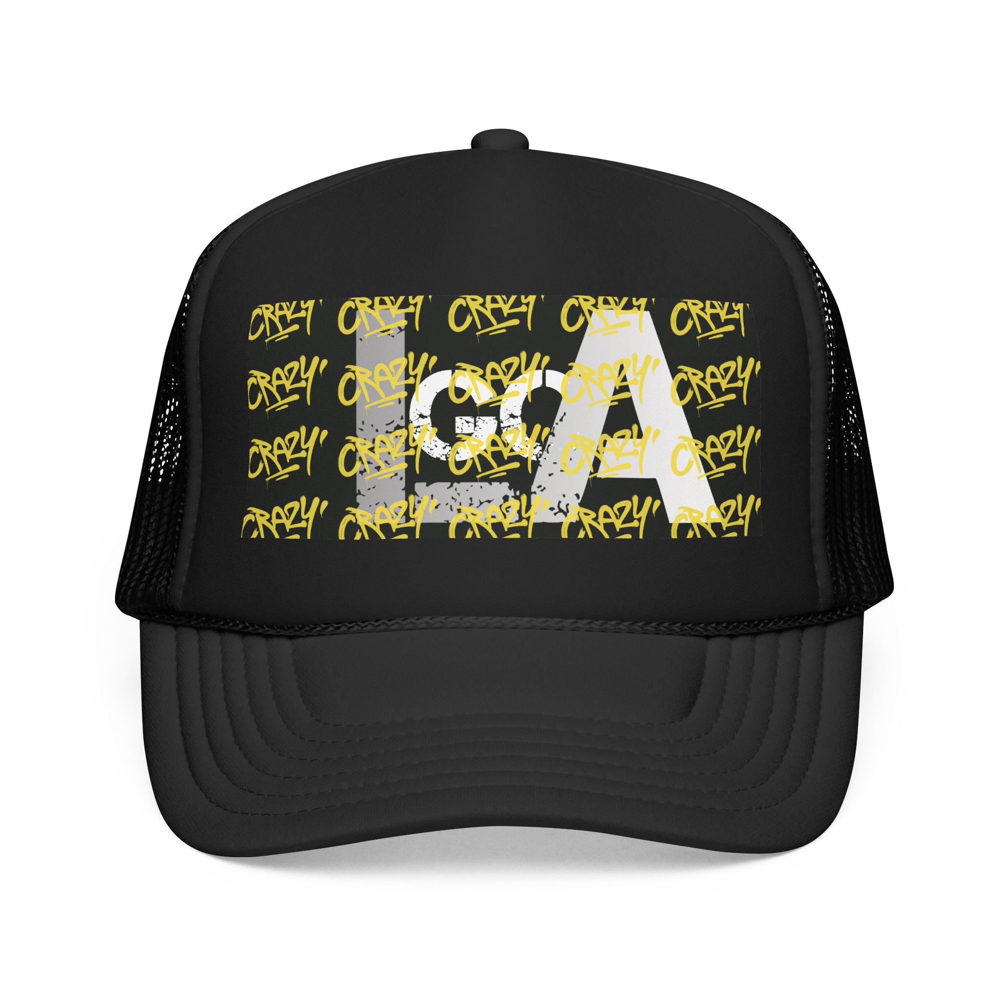 LA_Foam Trucker Hat_Black