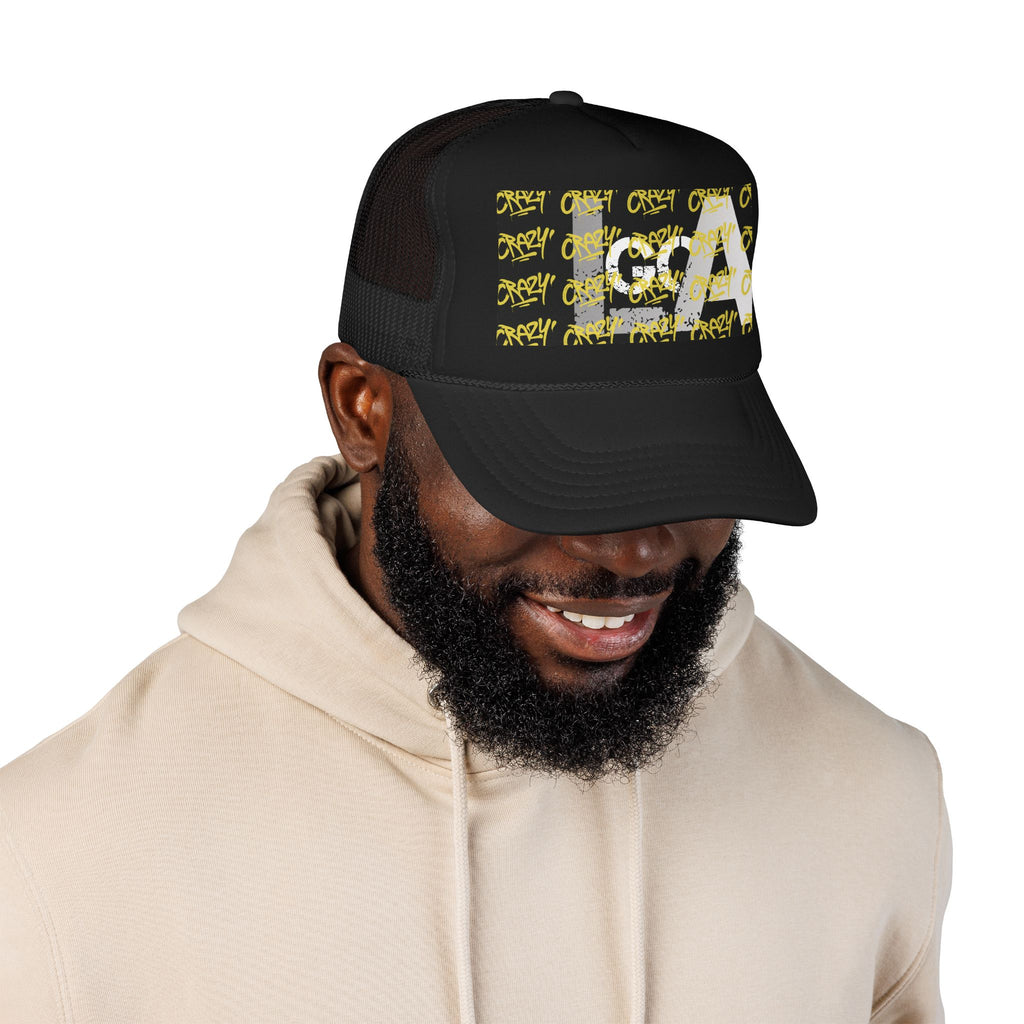 LA_Foam Trucker Hat_Black