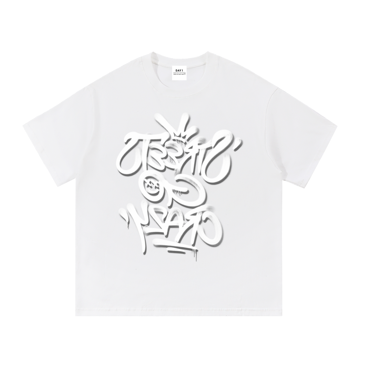 Streets Go Crazy - "Reflection"  - White Out - Unisex Tee