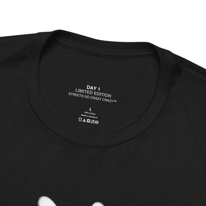 "Day 1" Limited Edition Inverted  Streets Go Crazy Graphic T-Shirt