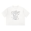 Streets Go Crazy - "Reflection"  - White Out - Boxy Tee