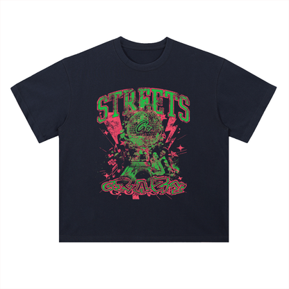 Heavyweight Drop Shoulder Cotton T-Shirt