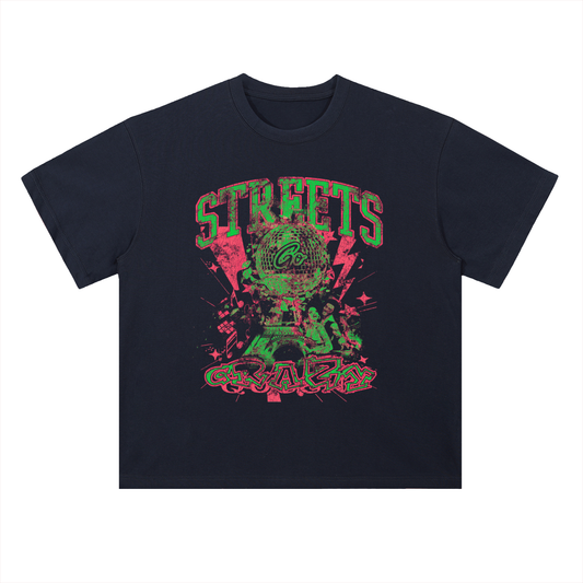 Heavyweight Drop Shoulder Cotton T-Shirt