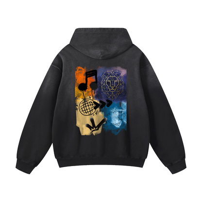 Heavyweight Sunfade Oversized Hoodie