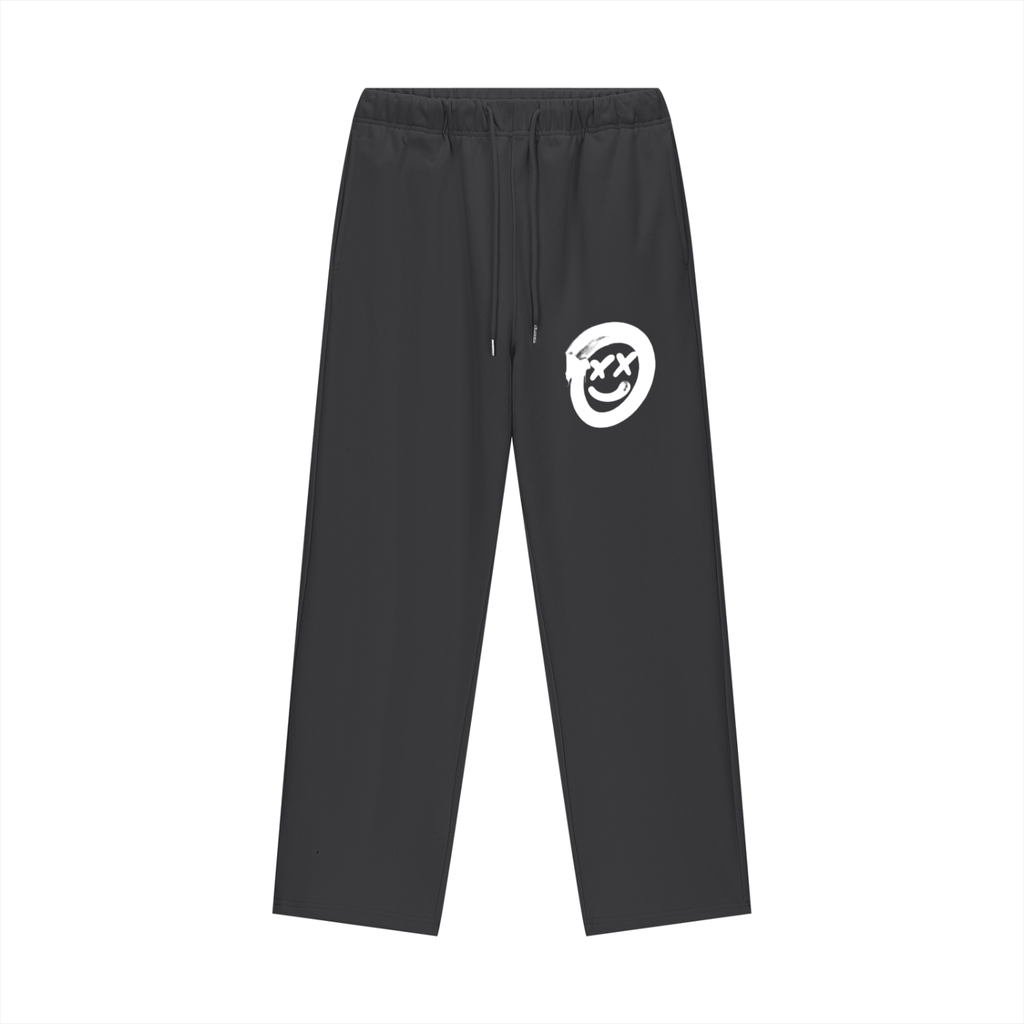 Streets Go Crazy  Fleece Straight Leg Pants