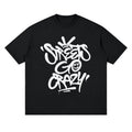 StreetsGoCrazy Loose Drop Shoulder T-Shirt_Black
