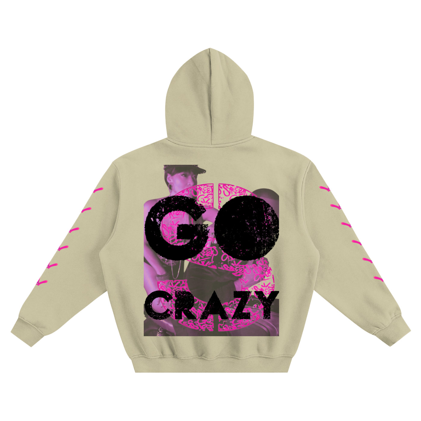 Fleeced Boxy Hoodie delete