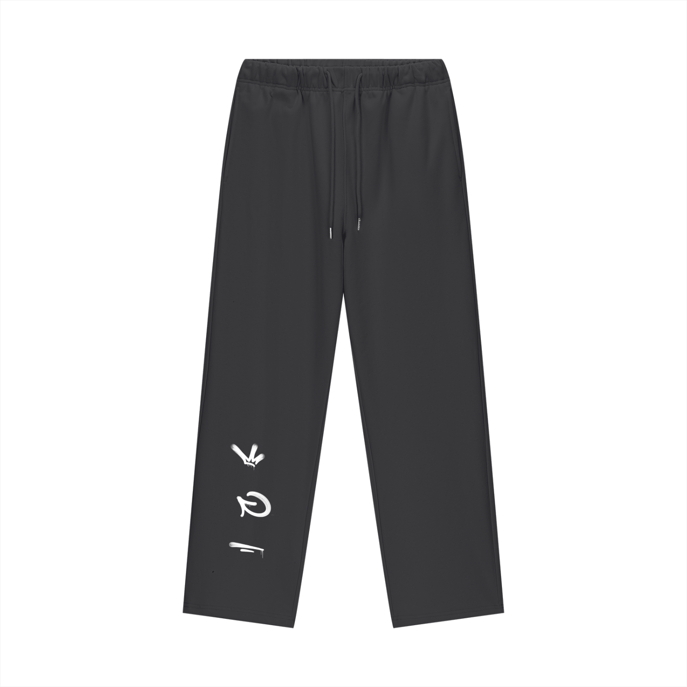 StreetsGoCrazy  Fleece Straight Leg Pants