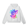 Inverted StreetsGoCrazy Heavy Fleece Hoodie - Neon