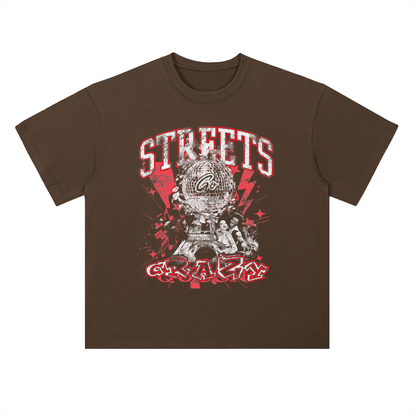 Heavyweight Drop Shoulder Cotton T-Shirt