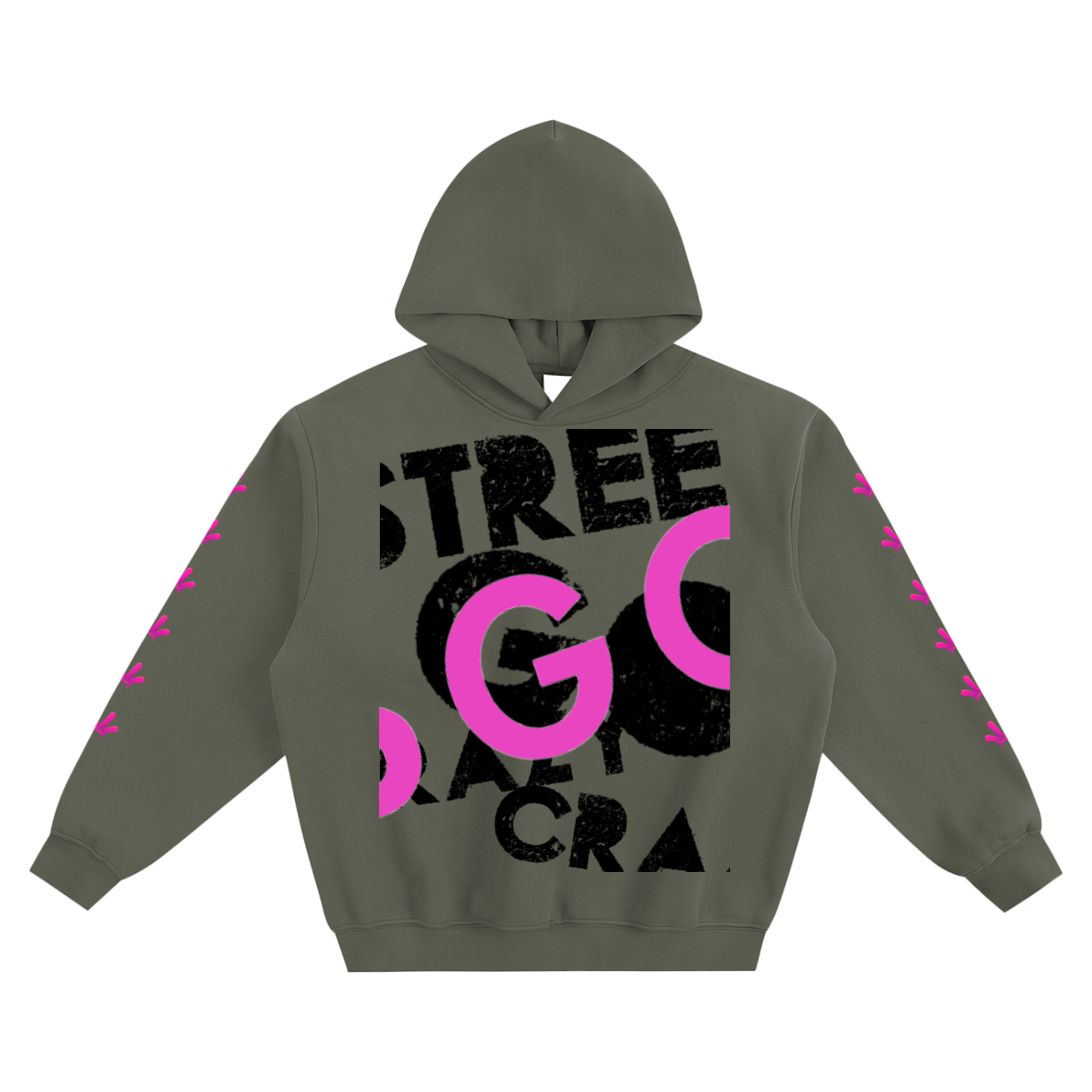Fleeced Boxy Hoodie delete