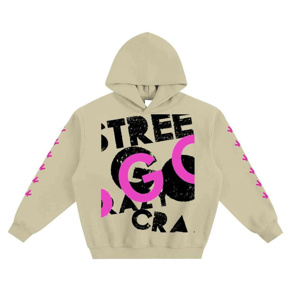 Fleeced Boxy Hoodie delete