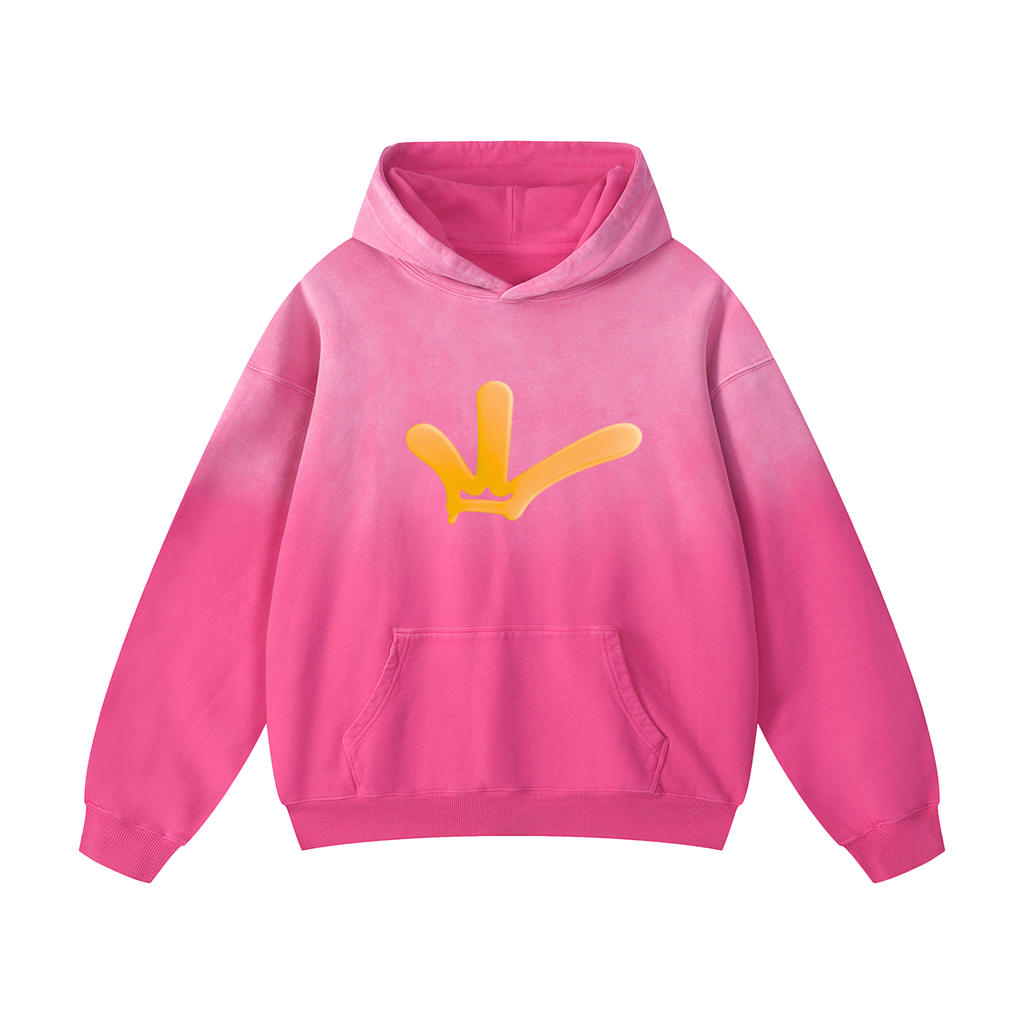 Sheep & Lions_ Sunfade Oversized Hoodie_Pink