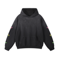 Riverside_Heavyweight Sunfade Oversized Hoodie - Black