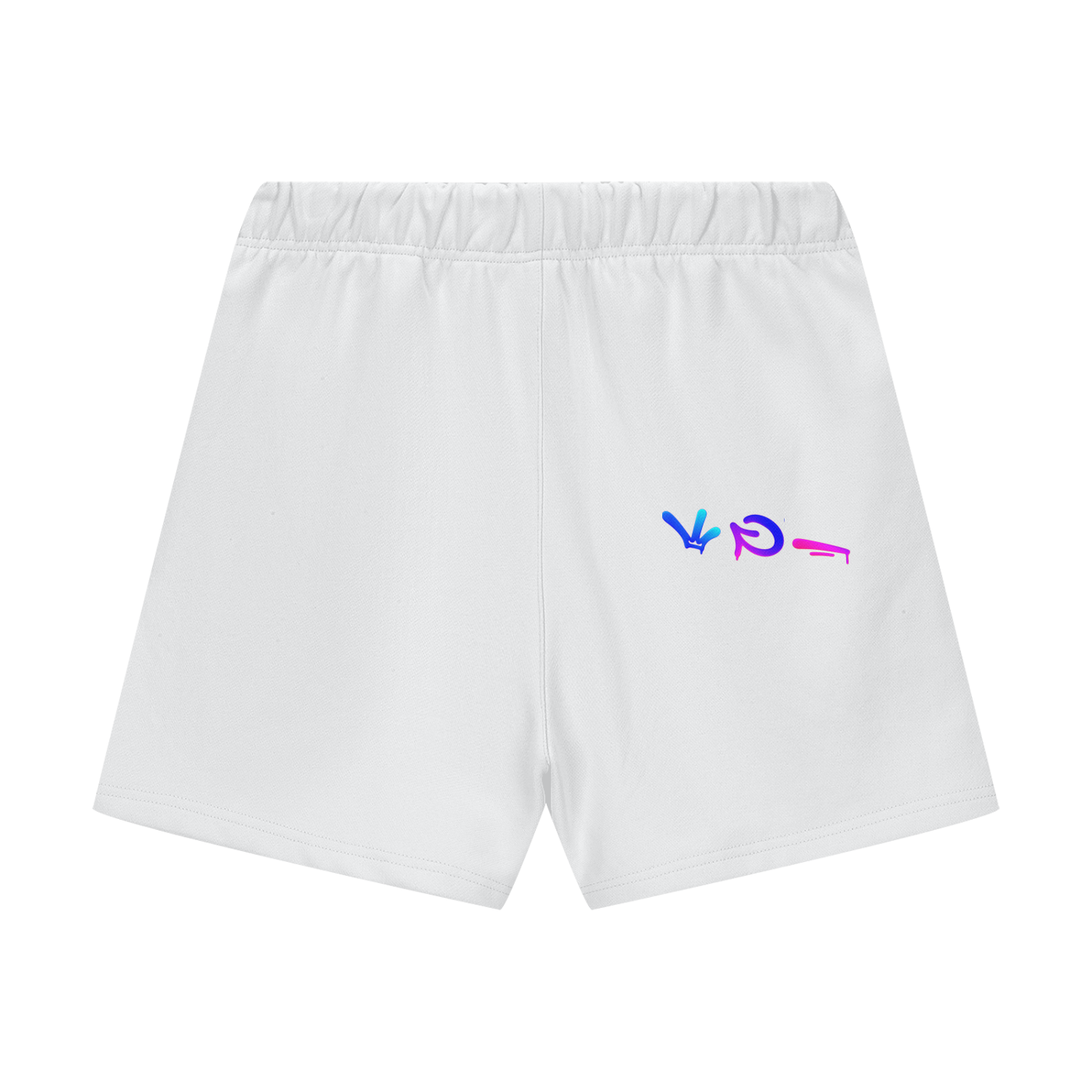SGC Unisex Heavyweight 460G Fleece Loose Fit Shorts - White