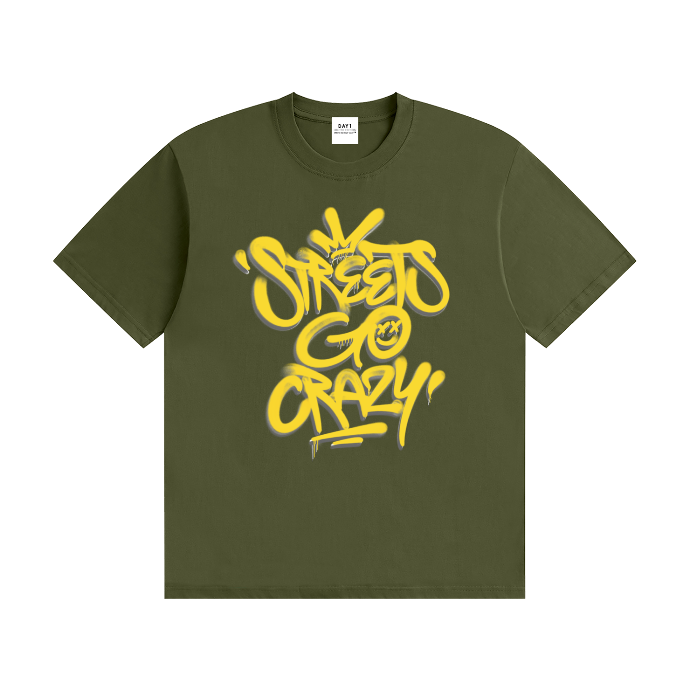 SGC_Seamless Cotton T_Army Green