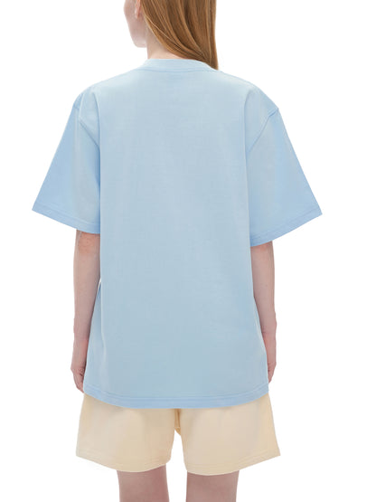 Heavyweight Drop Shoulder Cotton T-Shirt