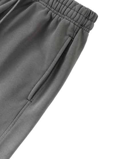 Vintage Washed Gradient Straight-Leg Sweatpants