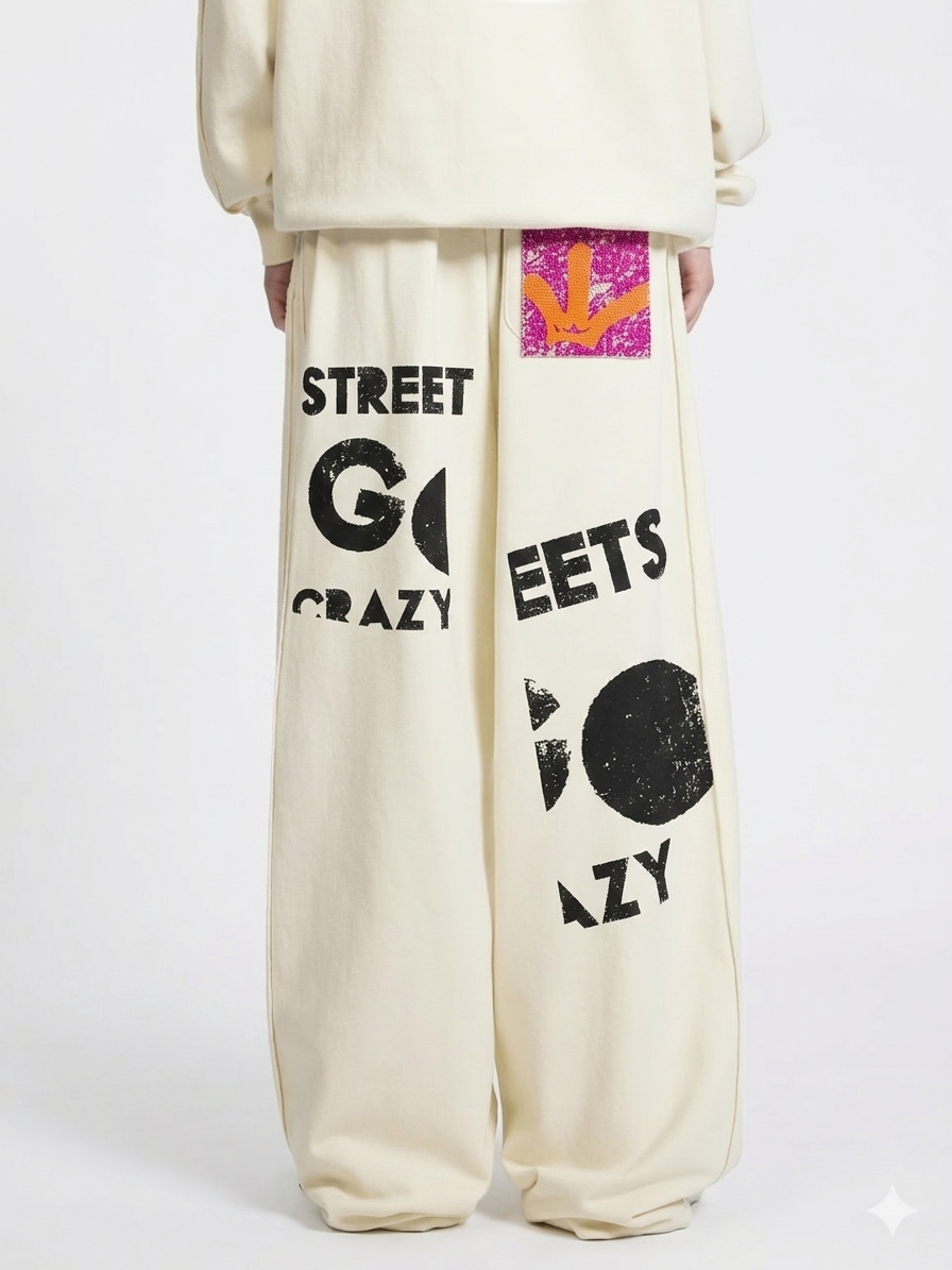 Vience Straight-Leg Sweatpants
